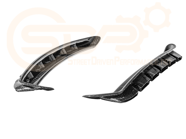 2015-20 FORD MUSTANG | CARBON FIBER FRONT SIDE FENDER VENT COVER
